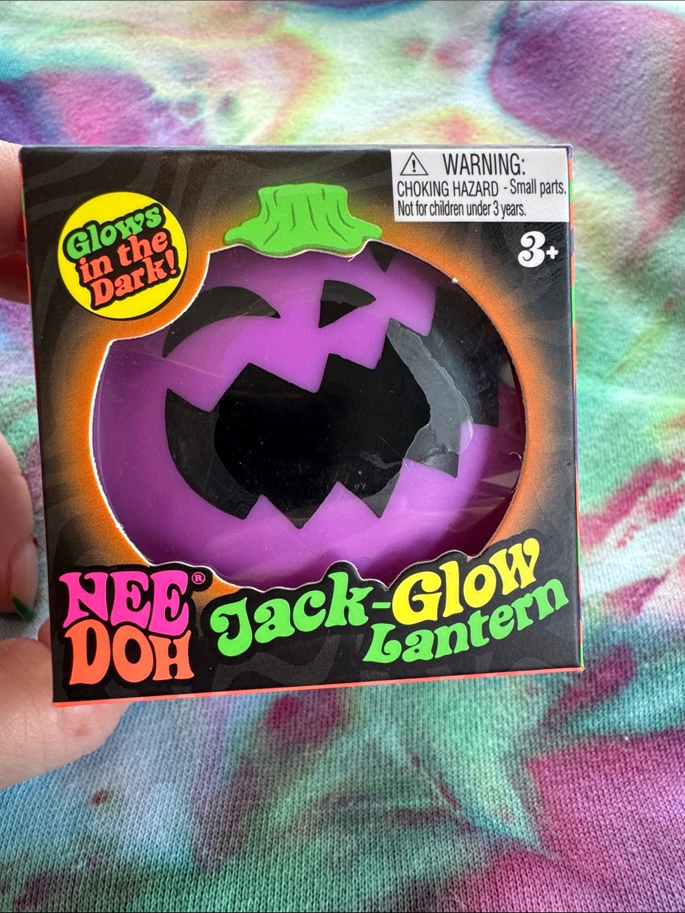 Jack-Glow Lantern Kids Toy - Purple & Green